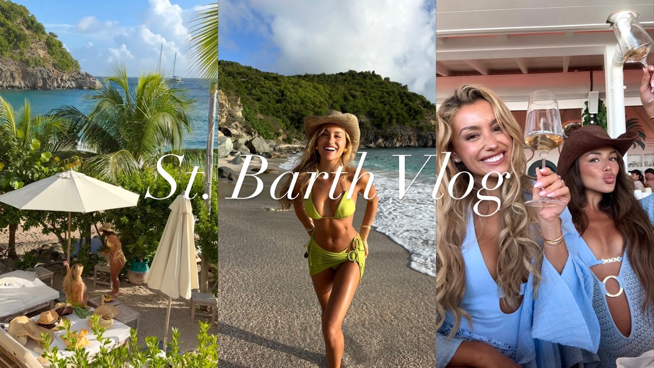 Travel vlog: St. Barth, Friends, Monday Trip