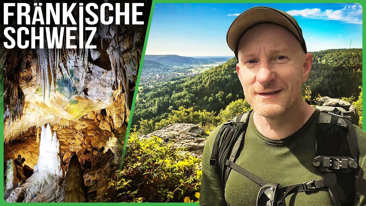 Biwak Wanderung Fränkische Schweiz 🟢 Höhlen, Burgruinen & Overnighter mit Überraschung