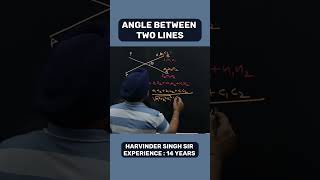 Angle between two lines || Class 11 Maths || Harvinder Singh sir || #maths #viral #education