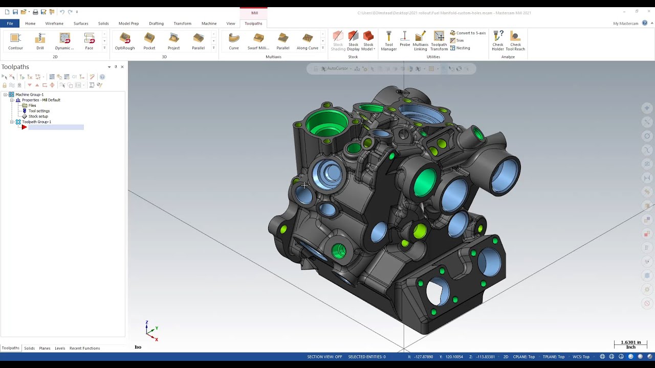 Add History Function - Mastercam 2021 - YouTube