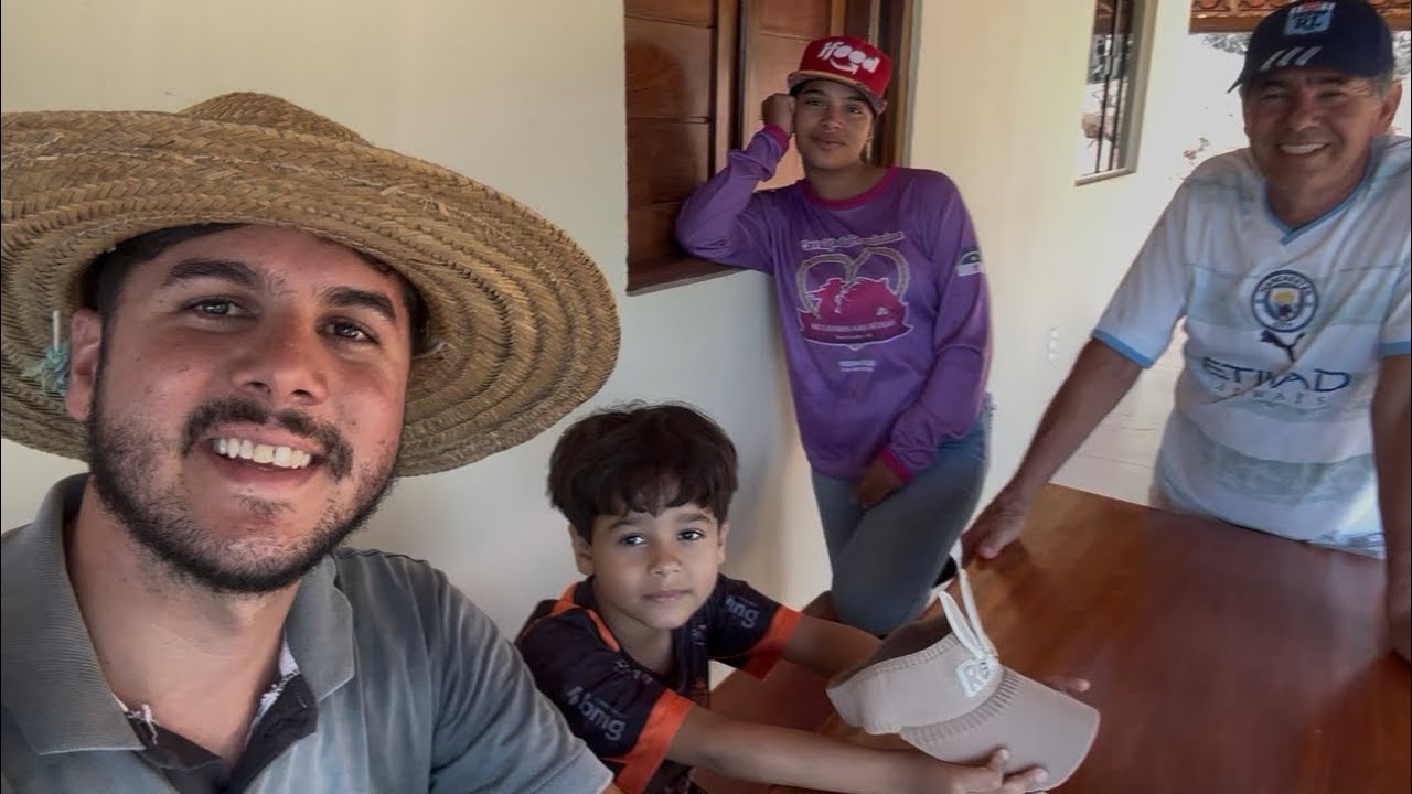 MEU FILHO TALES VEIO AQUI EM CASA E VEJA O QUE FIZEMOS HOJE !!! 