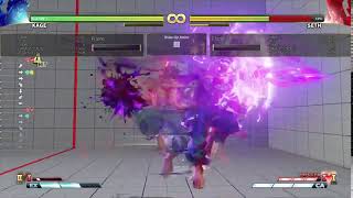 SFV - Kage VT1 Loop Air Fireball Punish