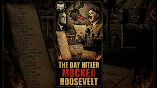 THE DAY HITLERMOCKEDROOSEVELT