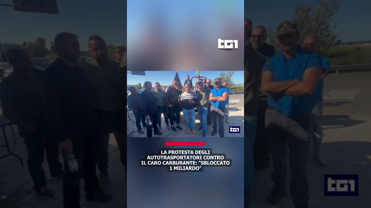 La protesta degli autotrasportatori contro il caro carburante: "sbloccato 1 miliardo"