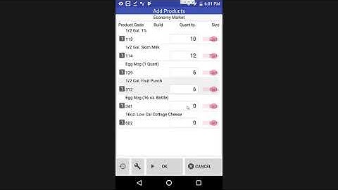 DSD Route Accounting Android - Auto Prompt Invoice