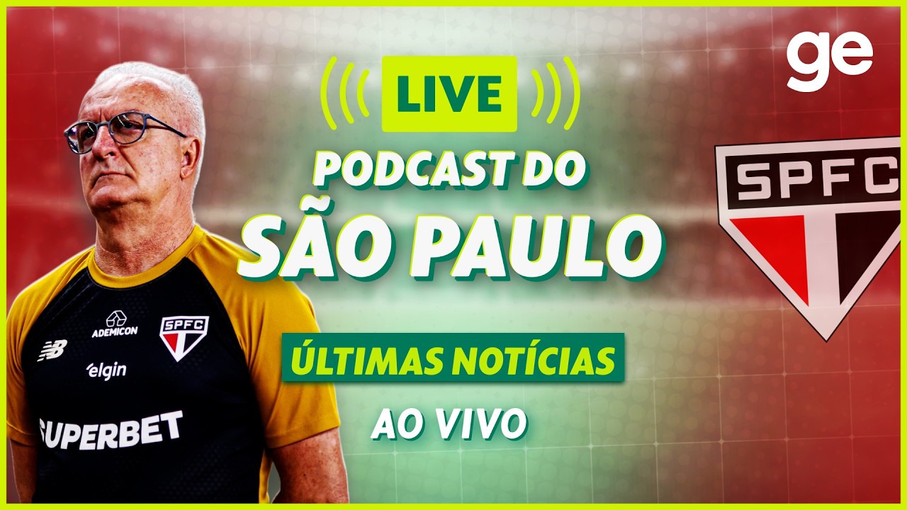 AO VIVO! GE SÃO PAULO ATUALIZA ÚLTIMAS NOTÍCIAS ANTES DA PAUSA PARA A COPA | #podcast | ge.globo