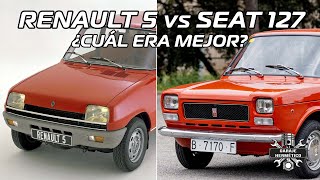 RENAULT 5 vs SEAT 127, ¿cuál era mejor? Comparativa Vintage