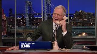 Gerard Mulligan on Letterman as Jesus