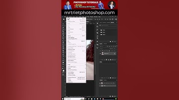 Cách Thay Bầu Trời Ảnh Cực Nhanh Trong Photoshop  #Shorts