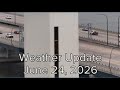 Quad Cities Weather Update, June 24