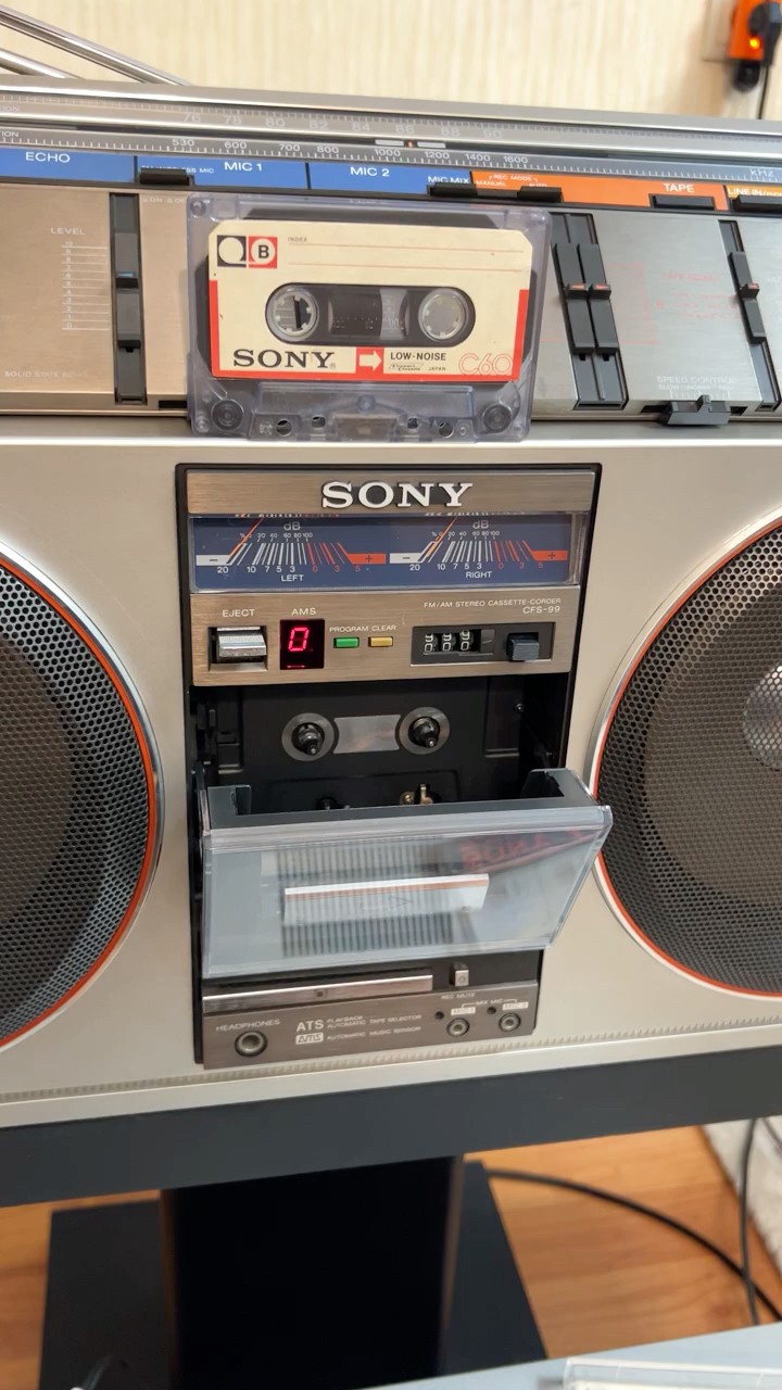 sony cfs-99　（ジャンク） SONY CFS-99 Stereo Boombox Vintage NOT TESTED | eBay