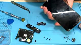 Meizu M2 mini - полная разборка и замена модуля / complete disassembly and replacement of the module