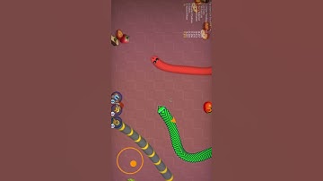 worms zone game level 8 | #shorts #short #gameplay #wormszoneio #android #androidgames