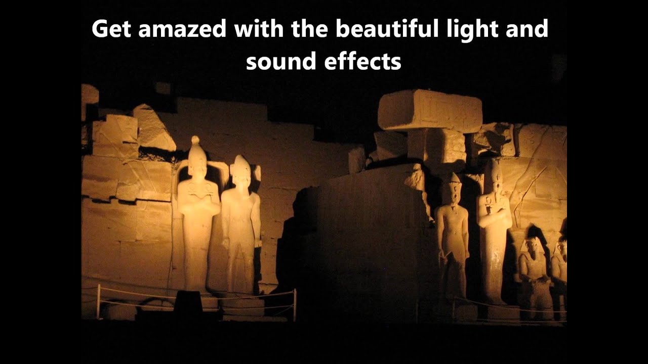 Sound and Light Show at Karnak Temple - Shaspo Tours