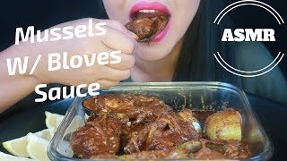 ASMR - Green Lip Mussels Drenched In Bloves Sauce (No Talking) Request