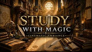 The Archivist's Secret Vault: Dusty Parchment & Magical Quill Sounds for Study 📚🕯️