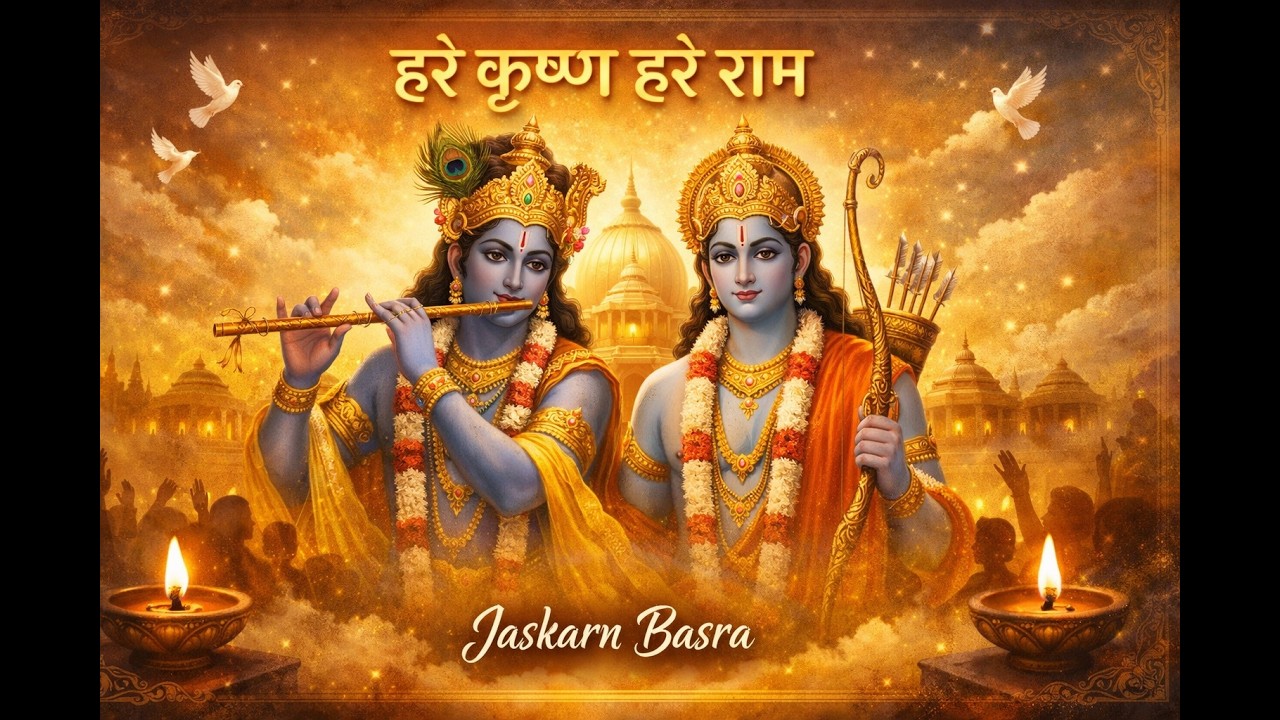Hare Krishna Hare Rama | Meditative Krishna Bhajan | Deep Devotion & Peace |