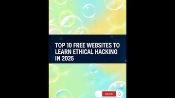 Top 10 Free Website To Learn Ethical Hacking In #2025 #cybersecuritycompany #ethical #viralvideo 