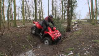 ATV safe with Honda - Crossing a ditch