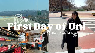 First Day of University in Korea || Vlog #3 || uni, museum, grwm, cooking || Deepika Verma