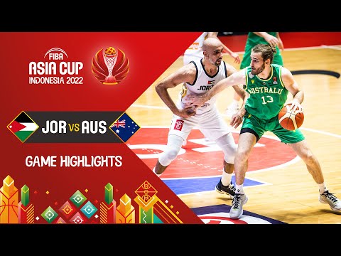Jordan 🇯🇴 - Australia 🇦🇺 | Basketball Highlights - #FIBAASIACUP 2022