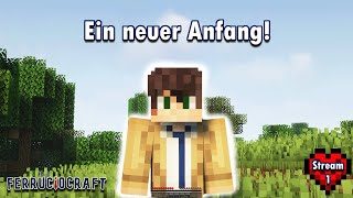 Ein neuer Anfang in Minecraft! | #minecraftlivestream