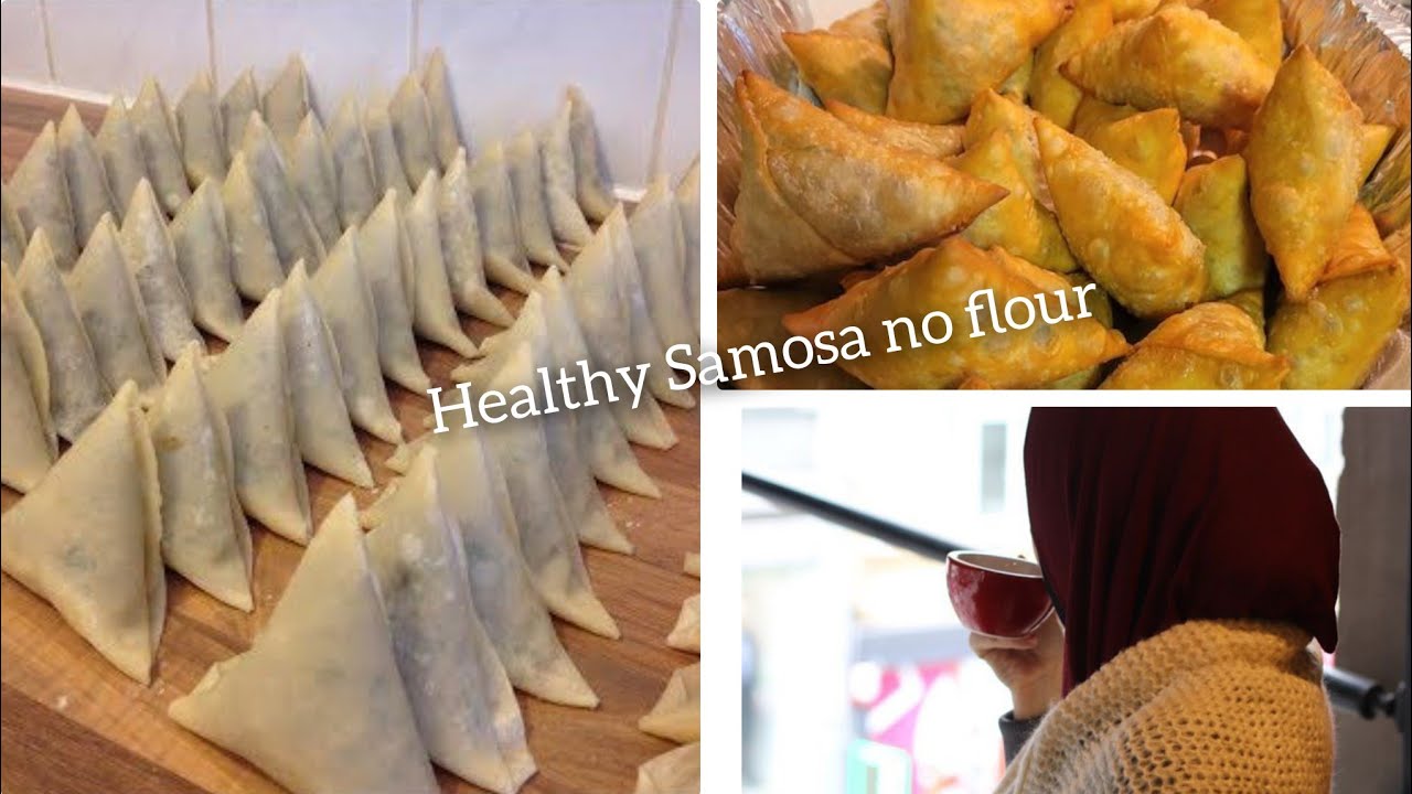 Waw Samosa bur laan salid laan🌛 iftar Ramadan🥰No Maida! Try This Healthy Wheat Samosa Today!