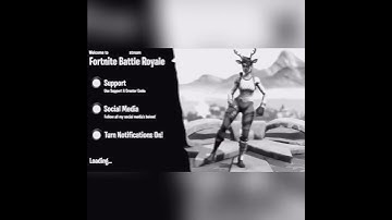 My First Fortnite Loading Screen Intro 😵