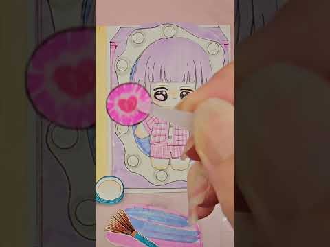 Boneka Kertas Viral 💕 Morning Routine + Makeup + OOTD Imut! #meawcreative