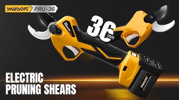 2024 New Upgraded 36mm Electric Pruning Shears！【SWANSOFT-PRU36】