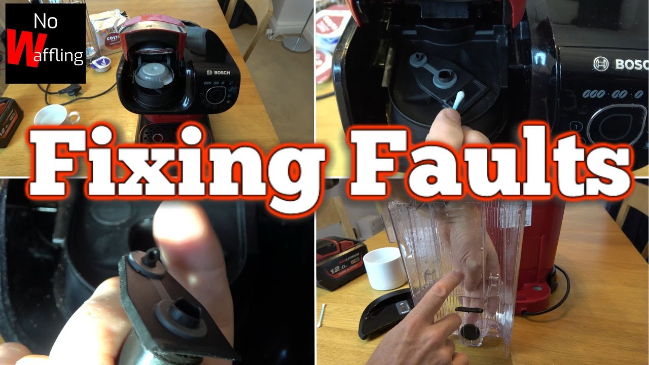 How to FIX Numerous Faults on Bosch Tassimo My Way 2 - Beginners guide ...