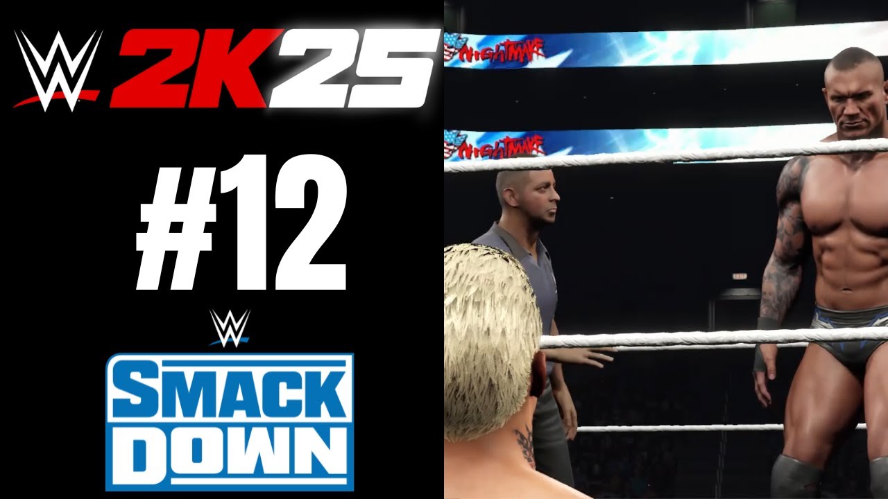 WWE 2K25 UNIVERSE MODE PL | SMACKDOWN #12 - Cody Rhodes ucieczka od walki !?