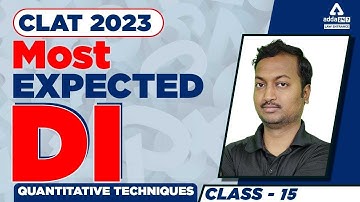 CLAT 2023 | CLAT Quantitative Techniques | Most Expected DI #15