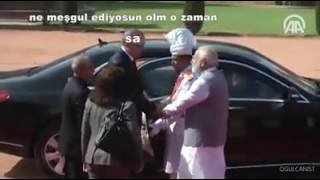 Recep Tayyip Erdoğan Hindistan gezisi ! Video Caps