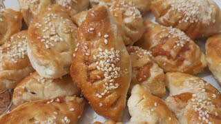 Перекус на каждый день рецепт самсы с сыром из готового слоёного теста 
