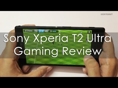Sony Xperia T2 Ultra Phablet Gaming Review