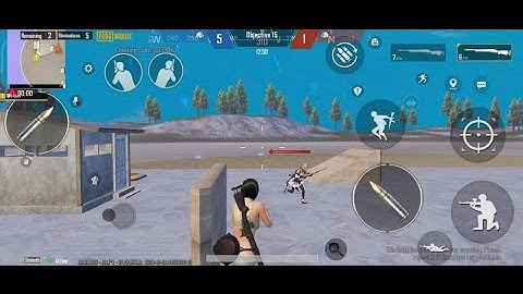 AWM+M24 WOW mode gameplay / PUBG mobile