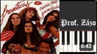 Dancing Days - As Frenéticas - Tutorial Piano Teclado Partitura