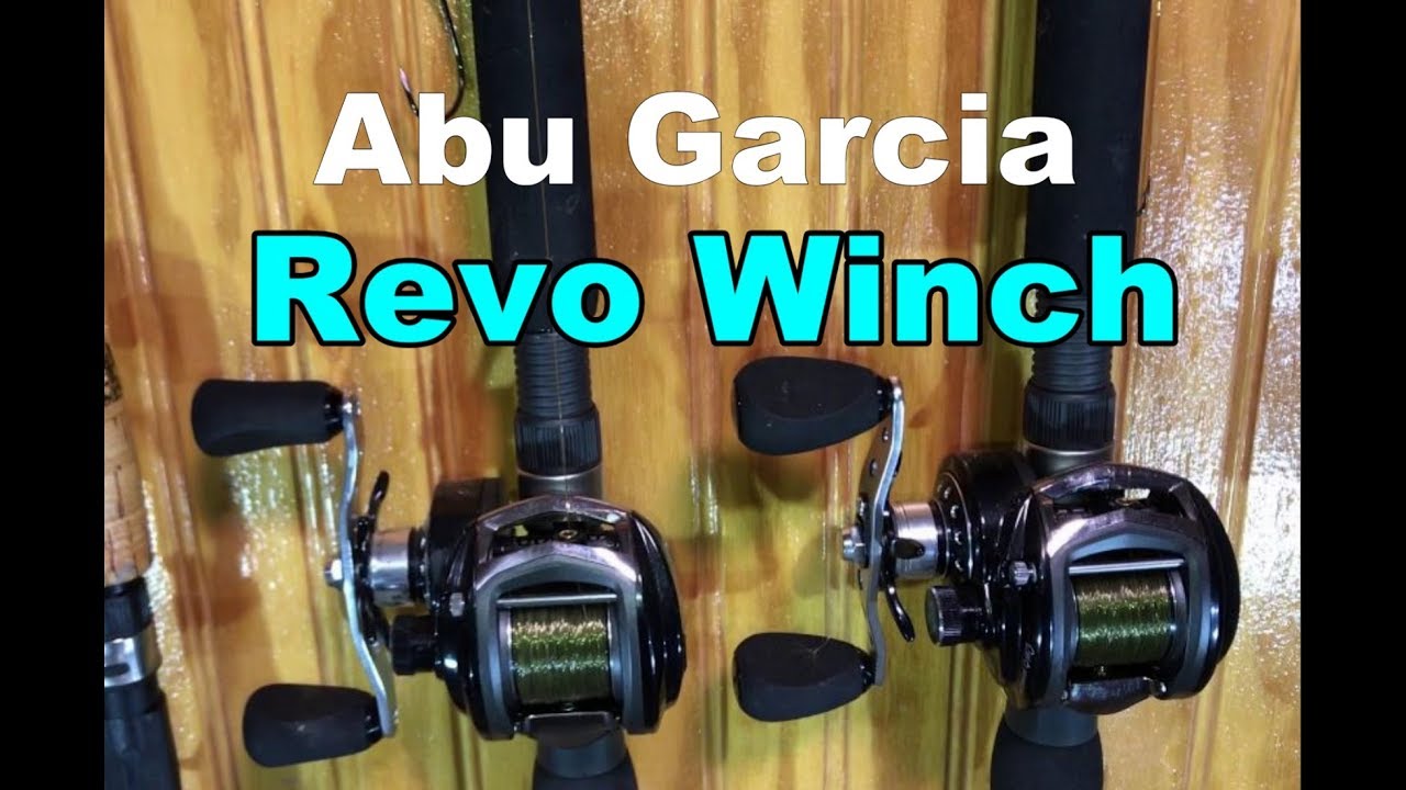 Abu Garcia REVO Toro Winch Baitcast Fishing Reel