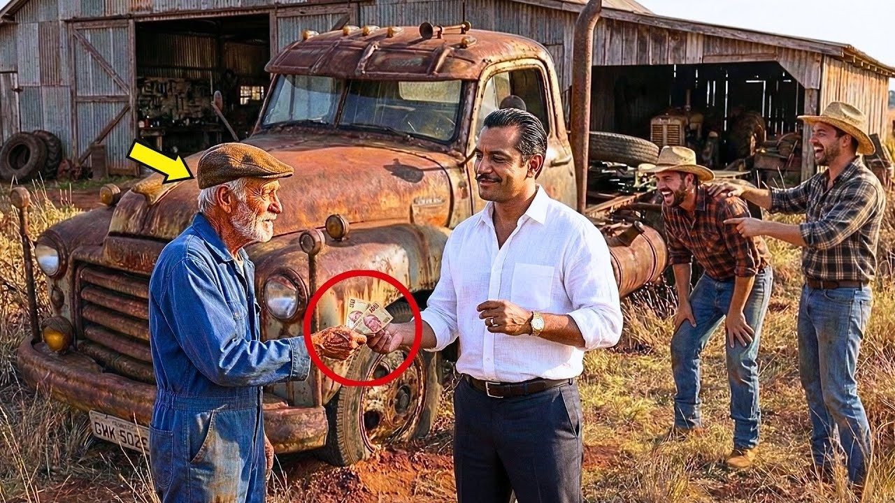 “¿VAS A RESTAURAR ESE FIERRO VIEJO?” SE BURLARON… PERO LO QUE LA CHATARRA REVELÓ LOS DEJÓ EN SHOCK