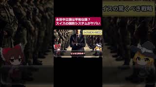 スイスはただの”永世中立国”じゃない?!自国を守るために編み出された戦略がスゴすぎる...パート15#shorts
