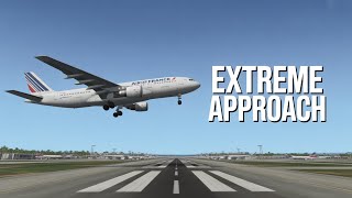 A300-600R Air France Toughest Landing MMUN Airport MSFS