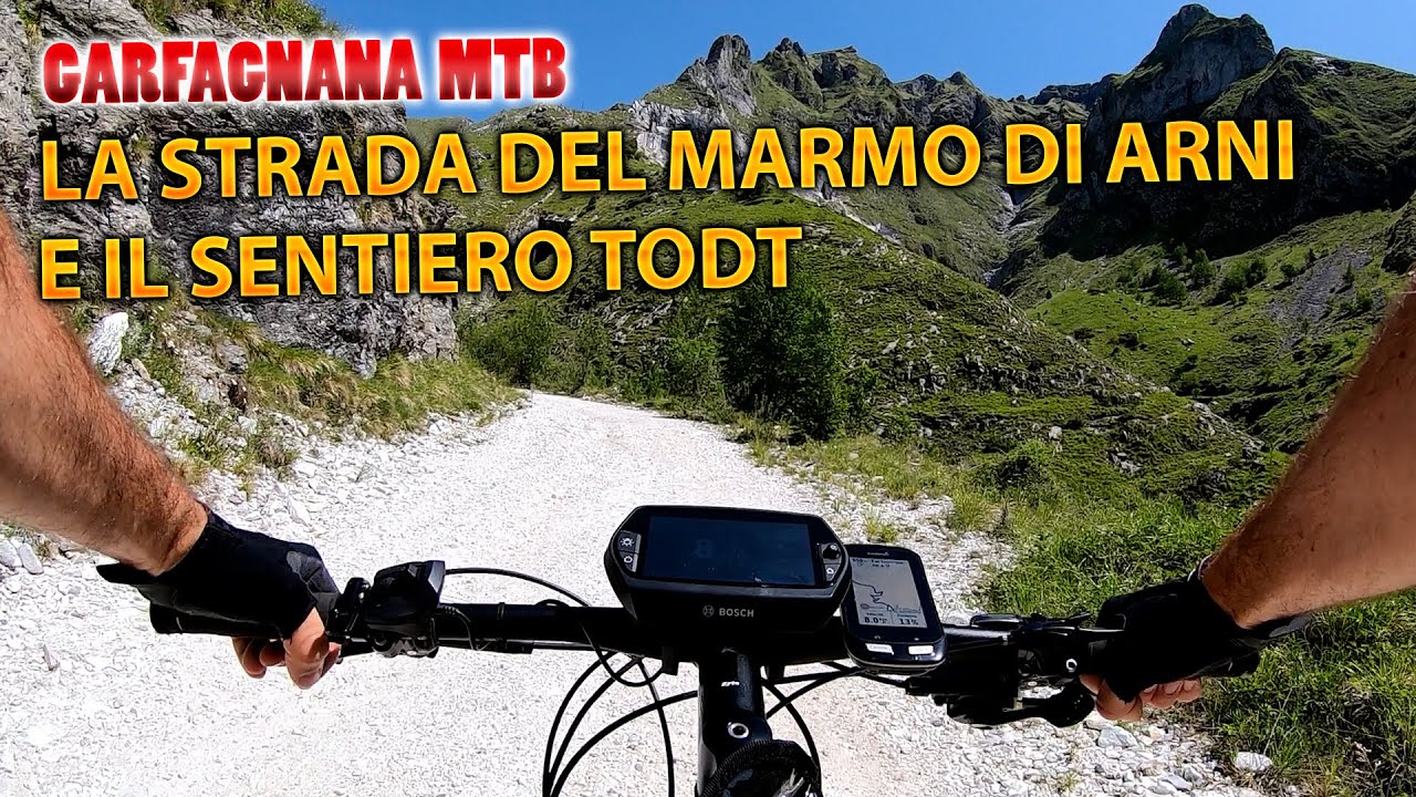🚵‍♂️La Garfagnana in MTB: la strada del marmo e il sentiero Todt della seconda guerra mondiale