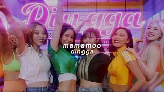 mamamoo — dingga (sped up)