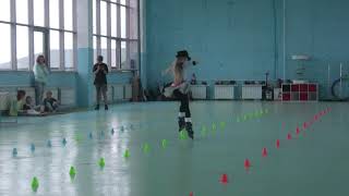 20190825 Girls10-12 Clic Slalom Arefieva Ksenia 2 Place