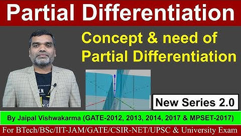 Concept of Partial Differentiation II Differential calculus II Lecture--7 II #differentialcalculus