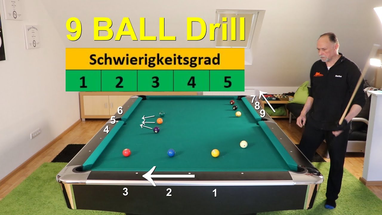 Die Pool Billard Herausforderung 🎱🔥🎱 #billiards #skills - YouTube