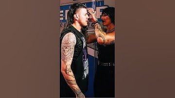 Rhea Ripley and Dirty Dom backstage at wwe summerslam #shorts #shortsfeed #youtubeshorts