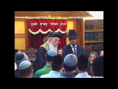 הרב עמאר פרשת במדבר תשע"ח, (ערב חג השבועות) הכנה למתן תורה.