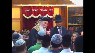 הרב עמאר פרשת במדבר תשע"ח, (ערב חג השבועות) הכנה למתן תורה.
